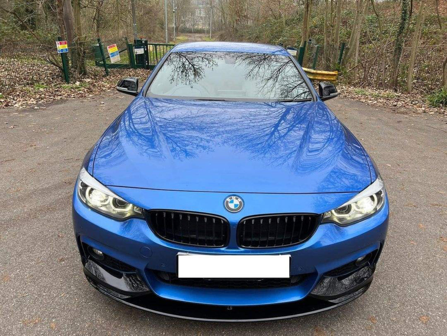 BMW F30 LCI Facelift 3 Series M Sport Full Body Kit (2015-2019)  Front Splitter/Lip, Side Skirts, Rear Diffuser, Boot Spoiler, Black Kidney Grilles, Black M-Style Mirror Covers | UK Stock | Fits 335i 340i M Sport
