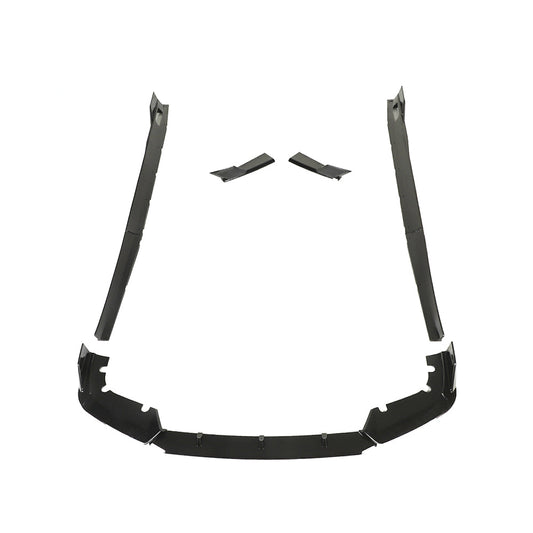 BMW X5 M F95 Gloss Black Aero Body Kit by CT Carbon – Front Bumper Lip Splitter (3-Piece) + Side Skirts/Rocker Extensions | Piano Black ABS Styling Pack | Fits 2019+ X5M F95 | M Performance Style