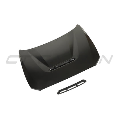 BMW F87 M2/M2C M2 Competition M2 CS Style Lightweight Aluminium Bonnet/Hood | Fits F20/F21 1 Series & F22/F23 2 Series (2013-2021) | OE-Style Alloy Engine Cover Replacement Upgrade