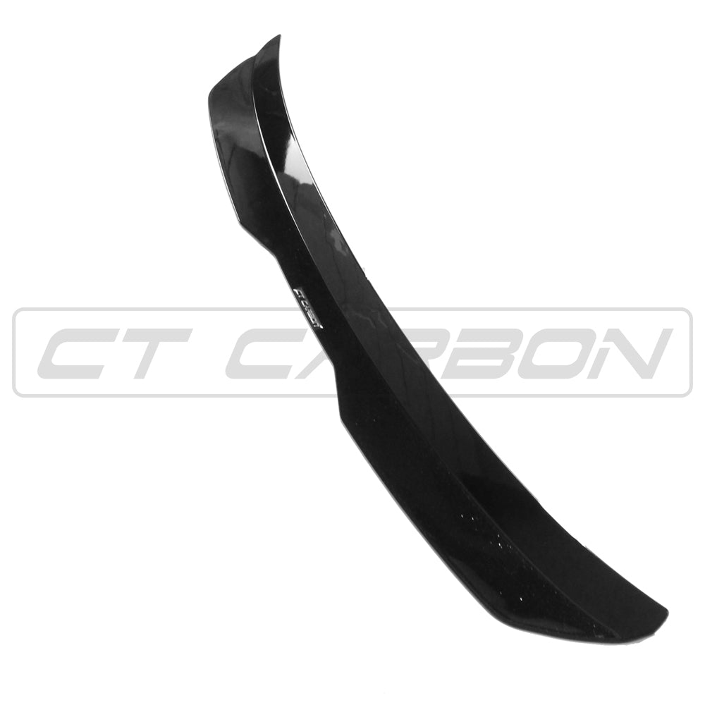 Volkswagen VW Golf MK6 2009-2013 Roof Spoiler / Rear Wing Gloss Black ABS – Fits R, GTI, GTD – Roof Lip Boot Spoiler Tailgate Wing / Rear Spoiler Extension by CT Carbon – Roof-Mounted Piano Black Hatchback Aero Styling