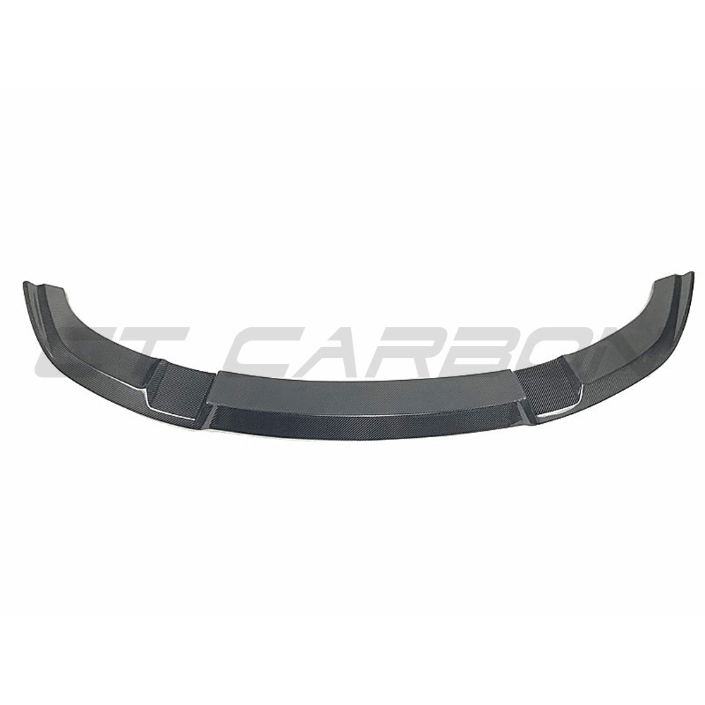 BMW M2 F87 N55 2015-2018 Carbon Fibre Front Lip Splitter Spoiler – CS/M4 CS Look, M Performance Style Gloss Front Bumper Lip, OG F87 Aero Valance by CT Carbon
