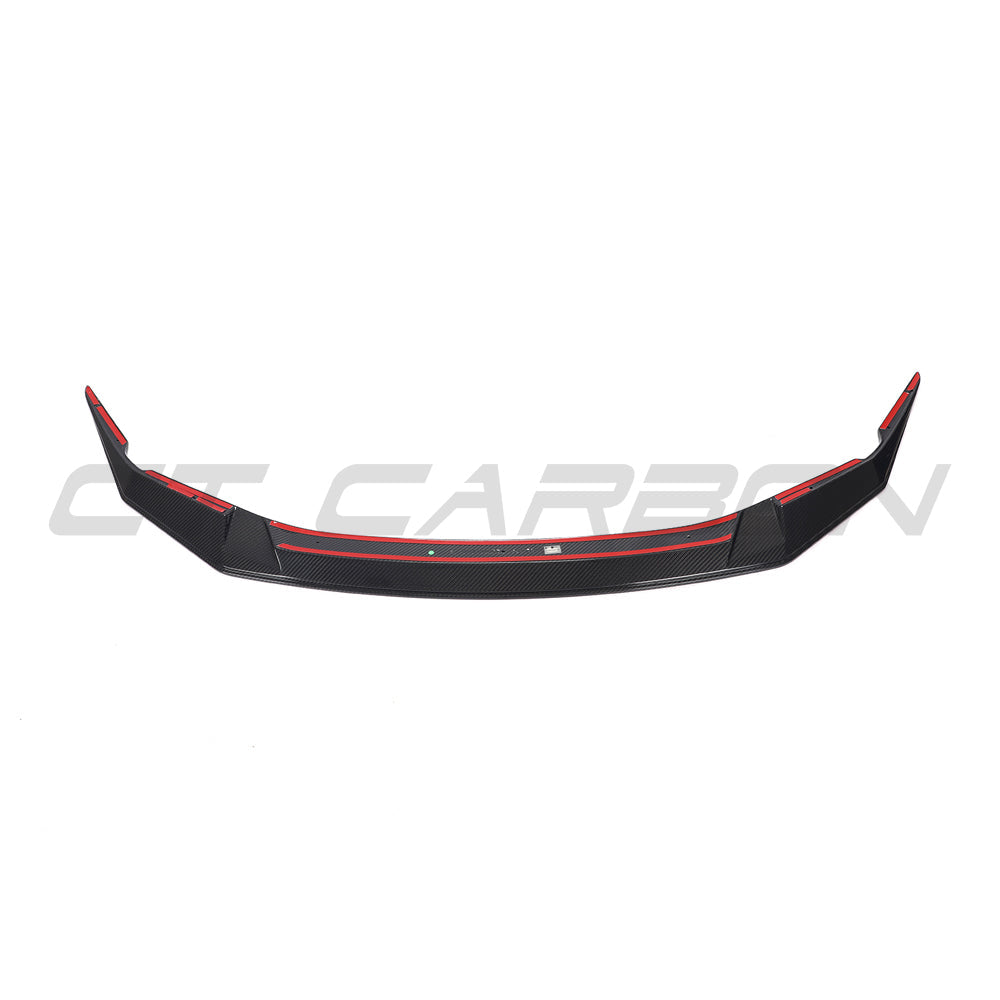 BMW M5 F90 LCI 2020+ GTS Style Carbon Fibre Front Lip Splitter Spoiler | CT Carbon Front Bumper Lip/Chin Spoiler | Fits Facelift M5 & M5 Competition (M5C) Saloon | Carbon Fiber Aero Valance