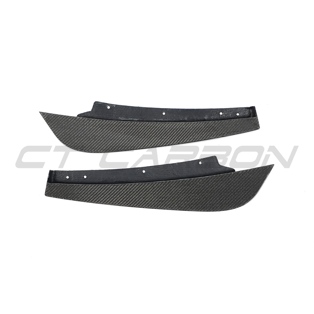 BMW X3M/X4M F97/F98 2018-2023 Carbon Fibre (Fiber) Rear Diffuser - CT Carbon Rear Valance/Rear Bumper Insert/Lower Spoiler/Rear Apron/Rear Lip - Fits X3 M & X4 M Competition