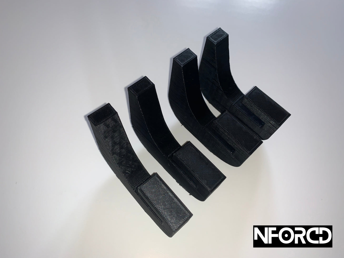 BMW 1 Series Hatchback F20 F21 M135i 2011-2015 Rear Diffuser Fins V2 - Matte Black Stick-On Set of 4 for M Sport/M Line Bumper | Rear Aero Blades, Valance Fins, Rear Canards | Adhesive Diffuser Extensions