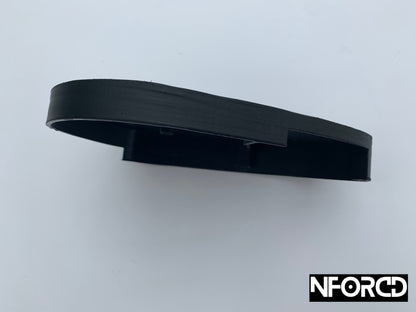 TVR Chimaera & Griffith Seat Side Covers Pair - Recliner/Adjuster Hinge Shrouds, Pivot Caps, Mechanism Side Panels | OEM-Style Replacement Interior Trim, Satin Black, UK Made | Left & Right (2pcs)