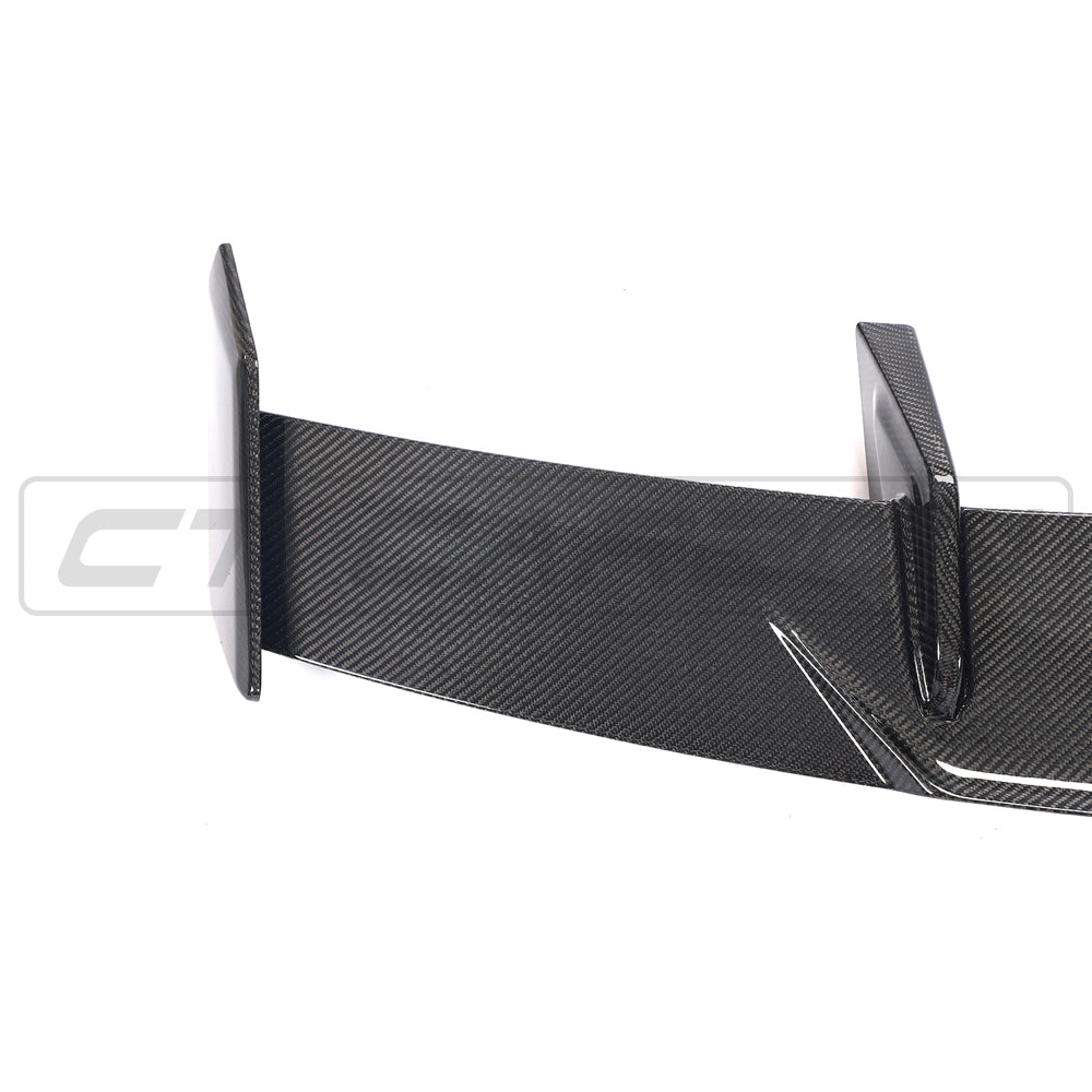 BMW M3 G80 Saloon / M4 G82 Coupe Carbon Fibre Rear Spoiler – M Performance MP Style Boot/Trunk Lip Wing (2021+) – OEM+ Carbon Tail Spoiler by CT Carbon