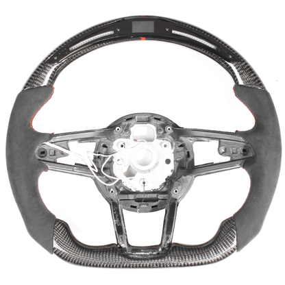 AUDI R8 GEN 2 CARBON FIBRE / ALCANTARA LED STEERING WHEEL