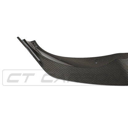 BMW X3 G01 Genuine Carbon Fibre Front Lip Splitter 2017-2021 | Front Bumper Lip, Chin Spoiler, Aero Valance – CT Carbon Body Kit Styling Upgrade