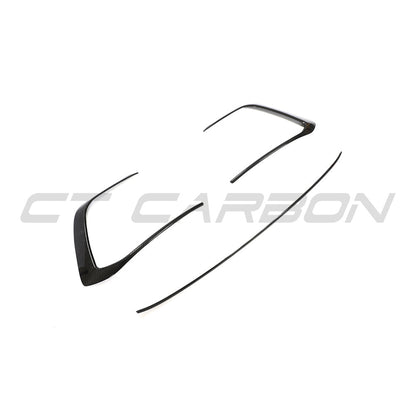 Volkswagen Golf GTI Mk8 2020+ Carbon Fibre Front Lip Splitter Spoiler – CT Carbon Pre-Preg Front Bumper Lip / Chin Spoiler / Front Valance Aero Trim (VW Golf 8 GTI)