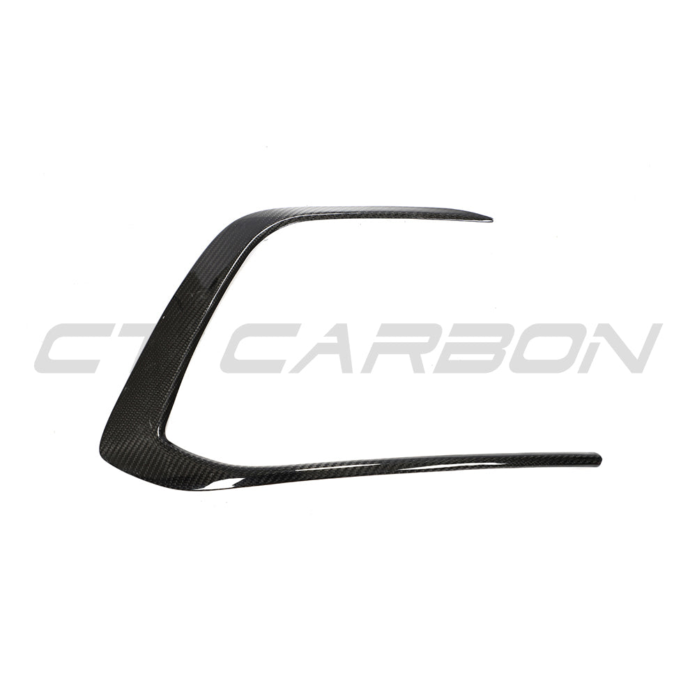 Volkswagen Golf GTI Mk8 2020+ Carbon Fibre Front Lip Splitter Spoiler – CT Carbon Pre-Preg Front Bumper Lip / Chin Spoiler / Front Valance Aero Trim (VW Golf 8 GTI)