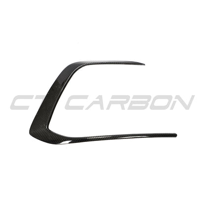 Volkswagen Golf GTI Mk8 2020+ Carbon Fibre Front Lip Splitter Spoiler – CT Carbon Pre-Preg Front Bumper Lip / Chin Spoiler / Front Valance Aero Trim (VW Golf 8 GTI)