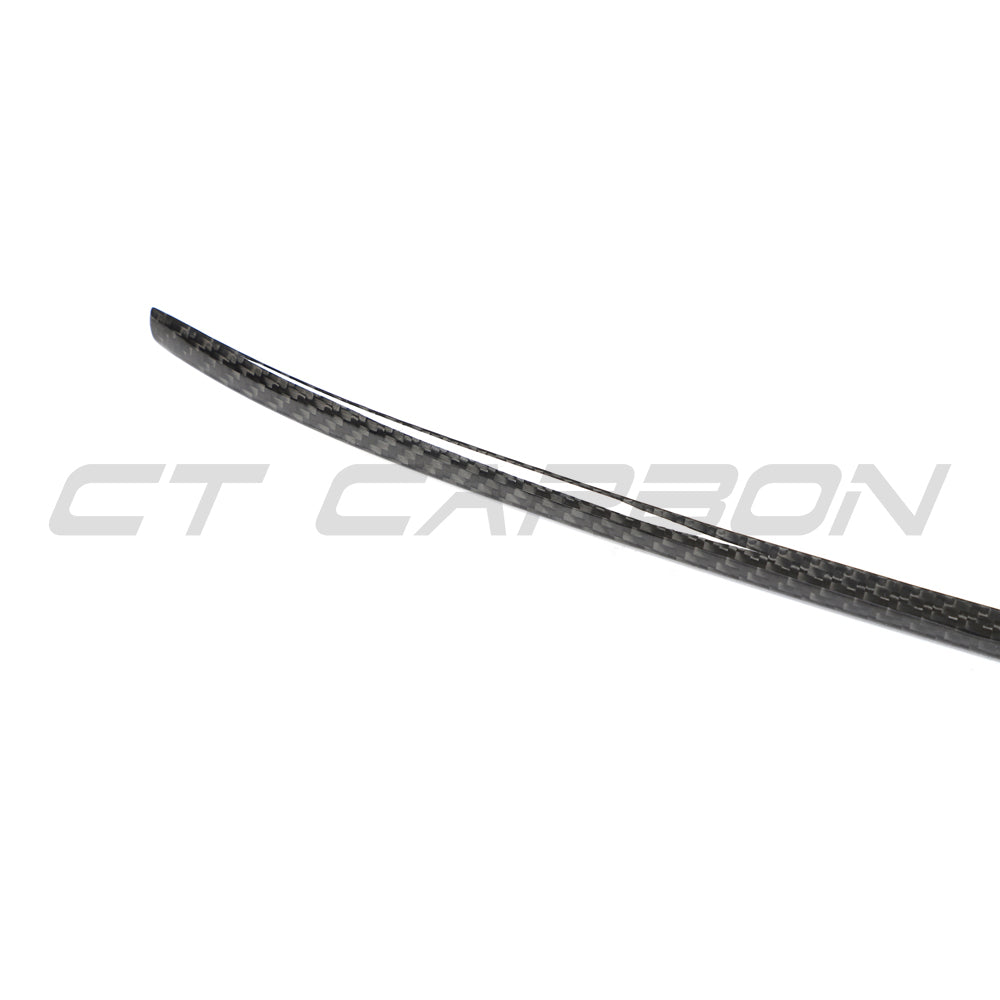 Volkswagen Golf GTI Mk8 2020+ Carbon Fibre Front Lip Splitter Spoiler – CT Carbon Pre-Preg Front Bumper Lip / Chin Spoiler / Front Valance Aero Trim (VW Golf 8 GTI)