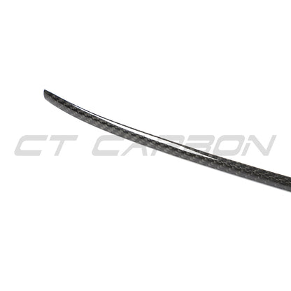 Volkswagen Golf GTI Mk8 2020+ Carbon Fibre Front Lip Splitter Spoiler – CT Carbon Pre-Preg Front Bumper Lip / Chin Spoiler / Front Valance Aero Trim (VW Golf 8 GTI)