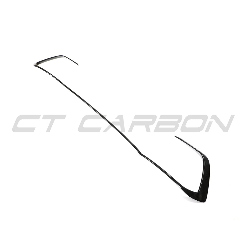 Volkswagen Golf GTI Mk8 2020+ Carbon Fibre Front Lip Splitter Spoiler – CT Carbon Pre-Preg Front Bumper Lip / Chin Spoiler / Front Valance Aero Trim (VW Golf 8 GTI)