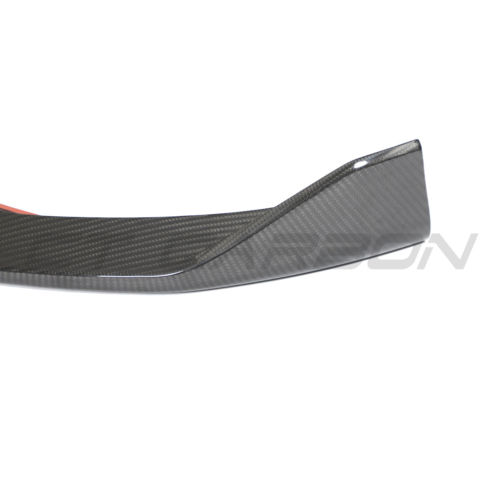 BMW 4 Series G26 Gran Coupe & i4 2020+ Carbon Fibre Front Lip Splitter | CT Design Pre-Preg CFRP Gloss Front Bumper Spoiler / Chin Spoiler Valance (incl i4 M50) UK