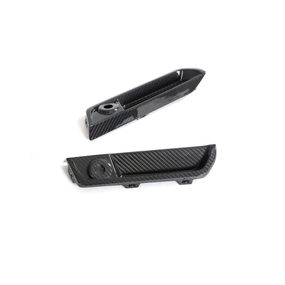 CT Design Carbon Fibre/Fiber Rear Bumper Reflector Delete Covers for BMW M2 G87 (2023+) – Rear Marker Delete/Blanking Plates, Block-Off Caps/Plugs Kit, Gloss Pre-Preg OEM+ Styling