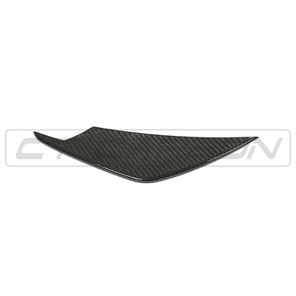 BMW M3/M4 G80 G82 G83 (2021+) Carbon Fibre Front Bumper Canards / Dive Planes / Winglets – Bumper Fins Splitter Canards Aero Kit – Pre-Preg CT Carbon G8X Vortex Generators