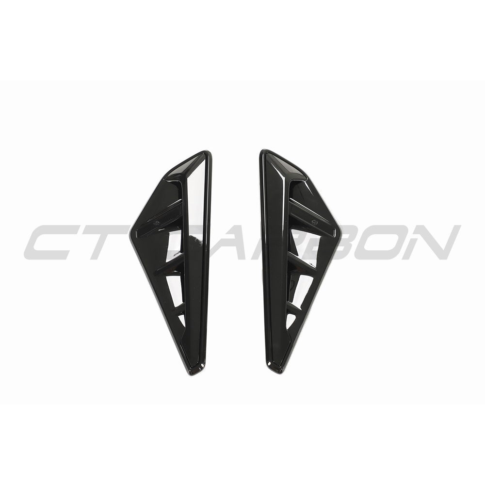 BMW X5 G05 2018+ Gloss Black Fender Trim - Wing Vent Surrounds, Side Vent Covers, Air Breather/Side Gill Grille - Piano Black Dechrome Shadowline Black Pack Upgrade - Blak by CT