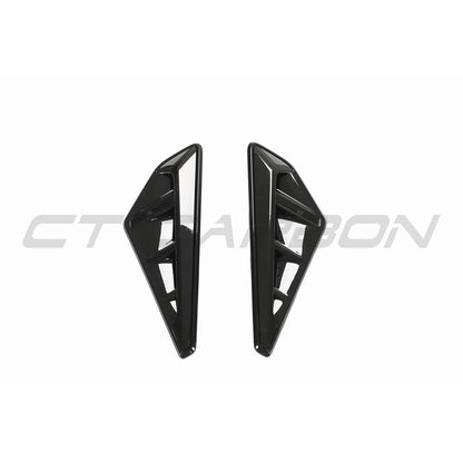 BMW X5 G05 2018+ Gloss Black Fender Trim - Wing Vent Surrounds, Side Vent Covers, Air Breather/Side Gill Grille - Piano Black Dechrome Shadowline Black Pack Upgrade - Blak by CT