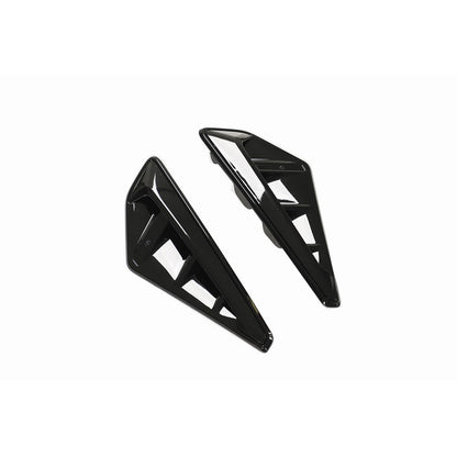 BMW X5 G05 2018+ Gloss Black Fender Trim - Wing Vent Surrounds, Side Vent Covers, Air Breather/Side Gill Grille - Piano Black Dechrome Shadowline Black Pack Upgrade - Blak by CT