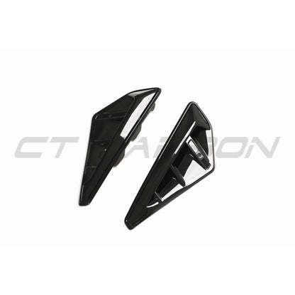 BMW X5 G05 2018+ Gloss Black Fender Trim - Wing Vent Surrounds, Side Vent Covers, Air Breather/Side Gill Grille - Piano Black Dechrome Shadowline Black Pack Upgrade - Blak by CT