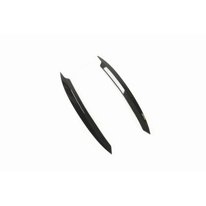 VW Volkswagen Golf Mk7 Mk7.5 Facelift (2012-2020) Gloss Black Headlight Eyebrows Eyelids Covers Trims | ABS Light Brow Lamp Eyebrow Headlamp Eyelid Set | Fits GTI GTD GTE R | Golf 7/7.5 Front Light Styling