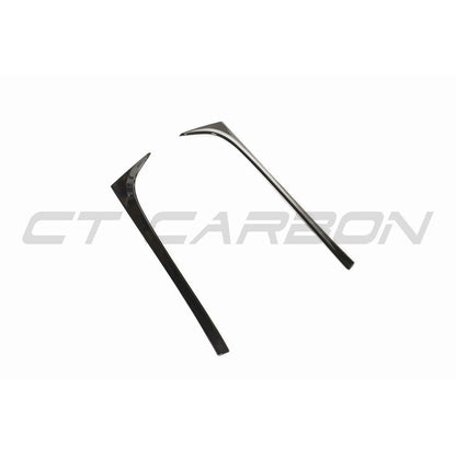 VOLKSWAGEN POLO MK6 GLOSS BLACK REAR WINDOW TRIM