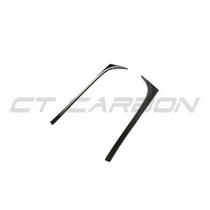 VOLKSWAGEN POLO MK6 GLOSS BLACK REAR WINDOW TRIM