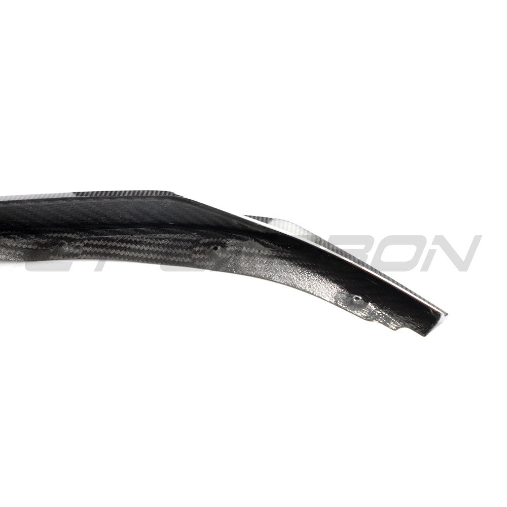 CT Carbon Pre-Preg Carbon Fibre Front Lip Splitter for Audi R8 V10 Mk2 Facelift (Gen 2.5, 2020–2023) – Front Bumper Lip/Chin Spoiler/Lower Valance/Aero Lip/Air Dam – Fits V10 Plus/Performance 4S