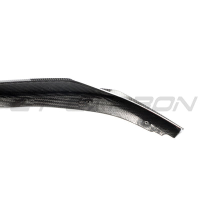 CT Carbon Pre-Preg Carbon Fibre Front Lip Splitter for Audi R8 V10 Mk2 Facelift (Gen 2.5, 2020–2023) – Front Bumper Lip/Chin Spoiler/Lower Valance/Aero Lip/Air Dam – Fits V10 Plus/Performance 4S