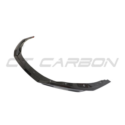 CT Carbon Pre-Preg Carbon Fibre Front Lip Splitter for Audi R8 V10 Mk2 Facelift (Gen 2.5, 2020–2023) – Front Bumper Lip/Chin Spoiler/Lower Valance/Aero Lip/Air Dam – Fits V10 Plus/Performance 4S