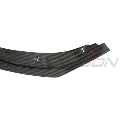 CT Carbon Pre-Preg Carbon Fibre Front Lip Splitter for Audi R8 V10 Mk2 Facelift (Gen 2.5, 2020–2023) – Front Bumper Lip/Chin Spoiler/Lower Valance/Aero Lip/Air Dam – Fits V10 Plus/Performance 4S