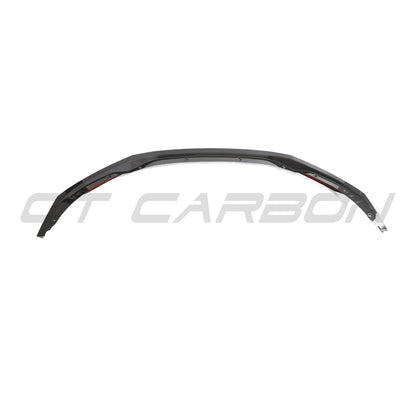 CT Carbon Pre-Preg Carbon Fibre Front Lip Splitter for Audi R8 V10 Mk2 Facelift (Gen 2.5, 2020–2023) – Front Bumper Lip/Chin Spoiler/Lower Valance/Aero Lip/Air Dam – Fits V10 Plus/Performance 4S
