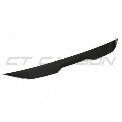 BMW 2 Series G42 Coupe 2022+ 220i/230i/M240i Gloss Piano Black Boot Lip Spoiler | Trunk/Rear/Decklid Ducktail Wing | M Performance/MP Style OEM+ | ABS – Blak by CT Carbon