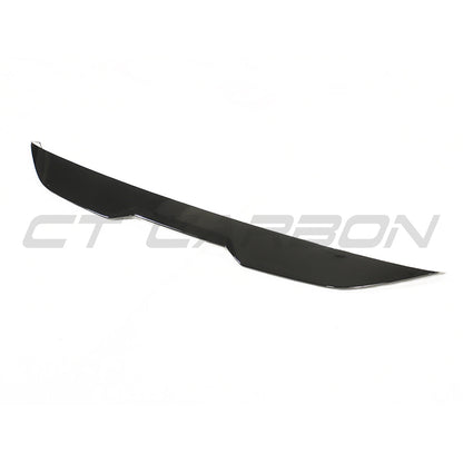 BMW 2 Series G42 Coupe 2022+ 220i/230i/M240i Gloss Piano Black Boot Lip Spoiler | Trunk/Rear/Decklid Ducktail Wing | M Performance/MP Style OEM+ | ABS – Blak by CT Carbon