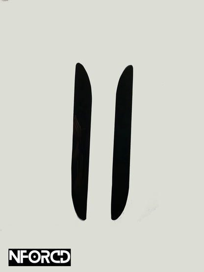 BMW 1 Series F20/F21 LCI Facelift Rear Reflector Tint Overlays - 70% Smoke Pre-cut Vinyl Film Covers | Rear Bumper Reflector Smoke Kit | Smoked Lens Tint | Fits 2015-2019