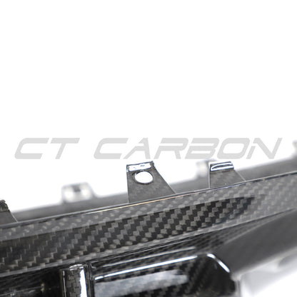 Audi RS3 8Y Rear Bumper Diffuser V2 by CT Design – Carbon Fibre (Carbon Fiber) Rear Valance/Splitter, Gloss Pre-Preg, OEM+ – Fits 2022+ Sportback & Saloon/Sedan