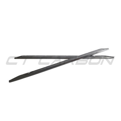 BMW M3 G80/G81 Carbon Fibre/Fiber Side Skirts – Rocker Panel Extensions, Side Splitters & Blades | Gloss CFRP Aero 2021+ Saloon/Sedan & Touring/Wagon
