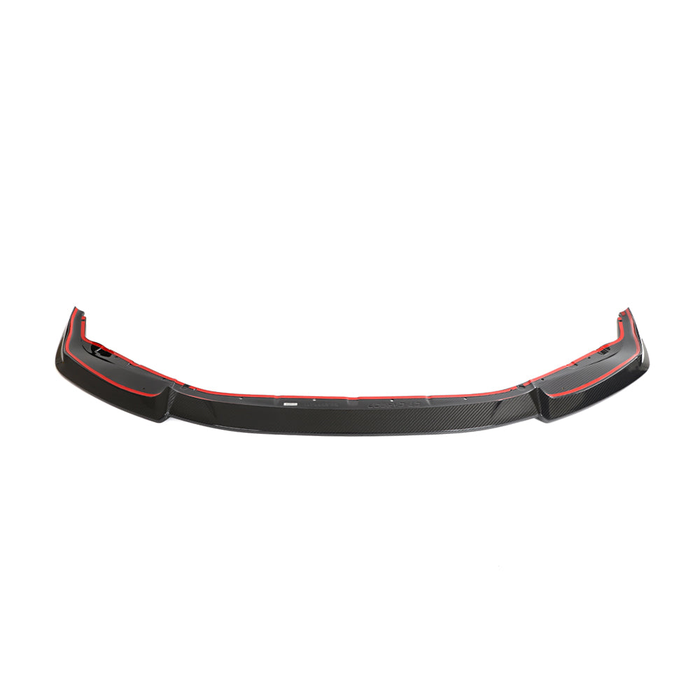 CT Design One-Piece Pre-Preg Carbon Fibre (Carbon Fiber) Front Lip Splitter for BMW M2 G87 (2023+) - Front Spoiler/Chin Spoiler/Front Bumper Lip/Aero Lip/Front Valance/Front Air Dam