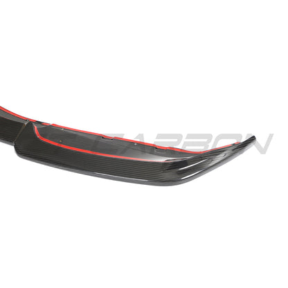 CT Design One-Piece Pre-Preg Carbon Fibre (Carbon Fiber) Front Lip Splitter for BMW M2 G87 (2023+) - Front Spoiler/Chin Spoiler/Front Bumper Lip/Aero Lip/Front Valance/Front Air Dam