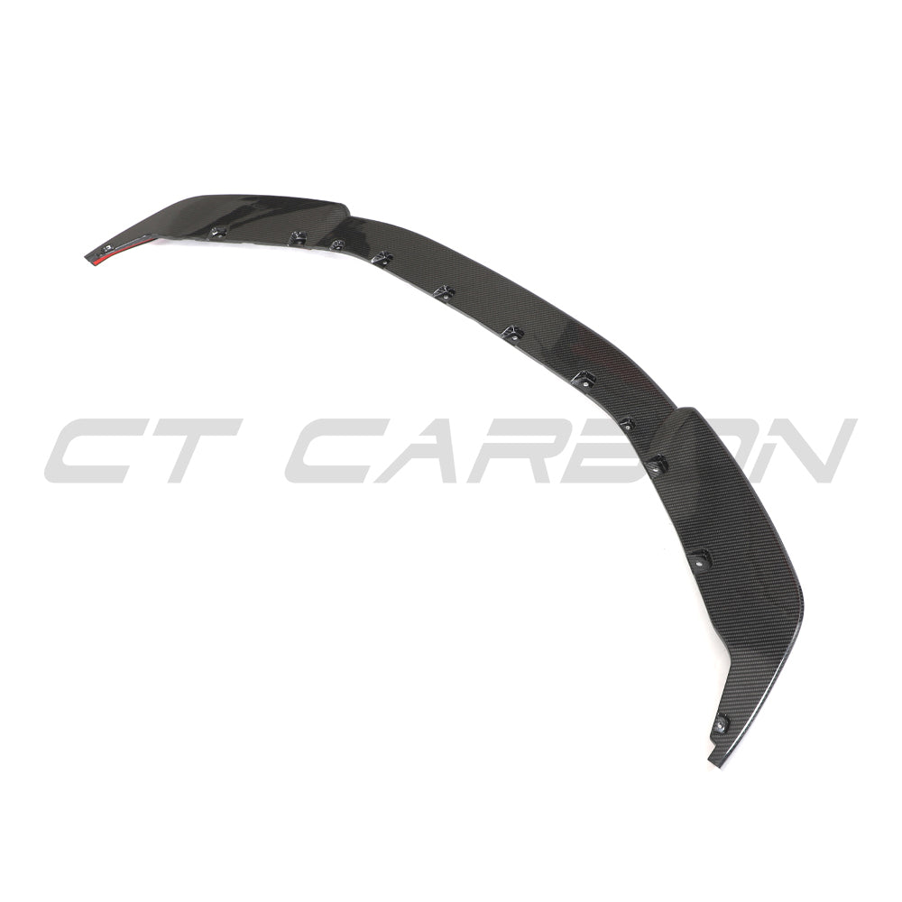 CT Design One-Piece Pre-Preg Carbon Fibre (Carbon Fiber) Front Lip Splitter for BMW M2 G87 (2023+) - Front Spoiler/Chin Spoiler/Front Bumper Lip/Aero Lip/Front Valance/Front Air Dam