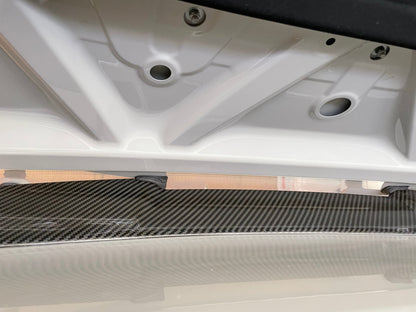 BMW M4 G83 & 4 Series G23 Convertible Carbon Fibre/Carbon Fiber Rear Boot/Trunk Lip Spoiler - Gloss Pre-Preg Carbon Decklid Wing, OEM+ Fit 2021+ Cabriolet | CT Design