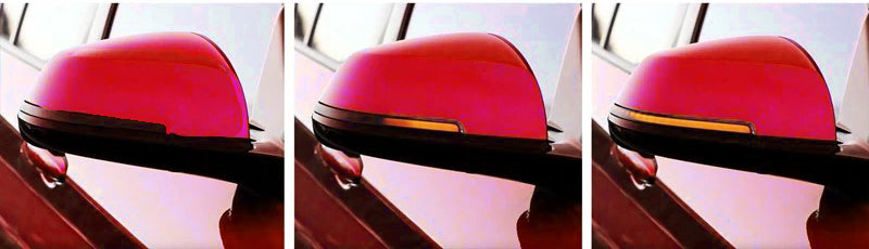 BMW LED Wing Mirror Indicators - Tinted Smoked Dynamic Sequential Turn Signals, Plug & Play Pair (Left & Right), OEM-Style Upgrade for 1 Series F20 F21, 2 Series F22 F23, 3 Series F30 F31 F34, 4 Series F32 F33, X1 E84