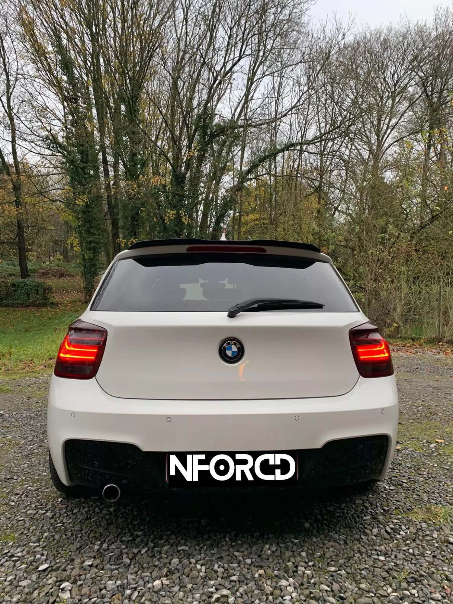 Rear Spoiler for attachment to the top of the rear hatch