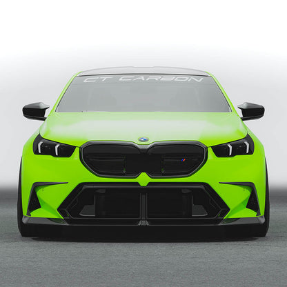 BMW M5 G90 2024+ Carbon Fibre/Fiber Body Kit | Pre-Preg Dry Carbon Aero Kit by CT Carbon (CT Design) | Front Lip Splitter, Side Skirts, Rear Diffuser, Boot/Trunk Spoiler | OEM+ Styling Saloon/Sedan Full Kit