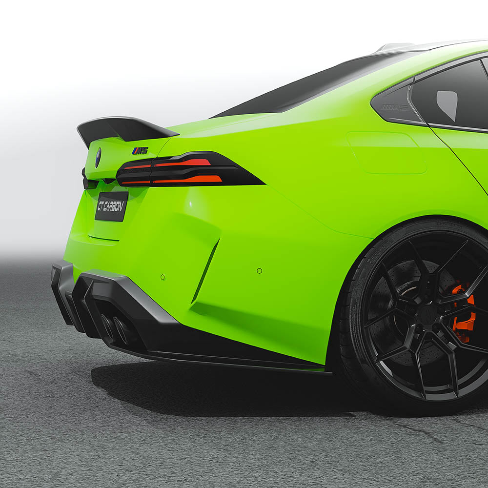 BMW M5 G90 2024+ Carbon Fibre/Fiber Body Kit | Pre-Preg Dry Carbon Aero Kit by CT Carbon (CT Design) | Front Lip Splitter, Side Skirts, Rear Diffuser, Boot/Trunk Spoiler | OEM+ Styling Saloon/Sedan Full Kit