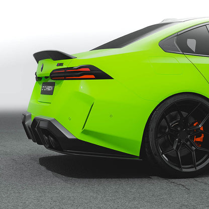 BMW M5 G90 2024+ Carbon Fibre/Fiber Body Kit | Pre-Preg Dry Carbon Aero Kit by CT Carbon (CT Design) | Front Lip Splitter, Side Skirts, Rear Diffuser, Boot/Trunk Spoiler | OEM+ Styling Saloon/Sedan Full Kit