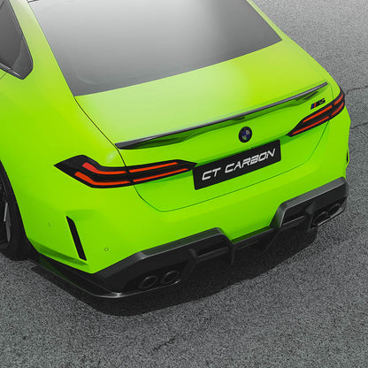 BMW M5 G90 2024+ Carbon Fibre/Fiber Body Kit | Pre-Preg Dry Carbon Aero Kit by CT Carbon (CT Design) | Front Lip Splitter, Side Skirts, Rear Diffuser, Boot/Trunk Spoiler | OEM+ Styling Saloon/Sedan Full Kit