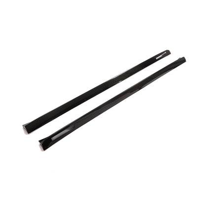 CT Carbon 3D Style Side Skirt Extensions for BMW X3 M/X4 M F97/F98 (2018-2021 Pre-LCI/Pre-Facelift) - Carbon Fibre Rocker Panels, Side Splitters, Sill/Rocker Extensions, Side Blades