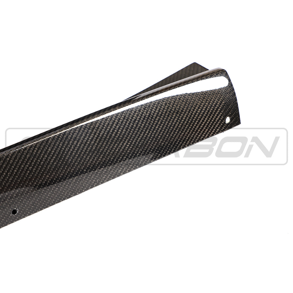 CT Carbon 3D Style Side Skirt Extensions for BMW X3 M/X4 M F97/F98 (2018-2021 Pre-LCI/Pre-Facelift) - Carbon Fibre Rocker Panels, Side Splitters, Sill/Rocker Extensions, Side Blades